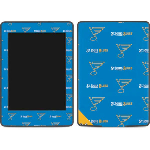 NHL St. Louis Blues Pattern Amazon Kindle Skin